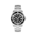 Seiko Mod Submariner Black Ceramic Bezel Marine Master Automatic Diver Watch