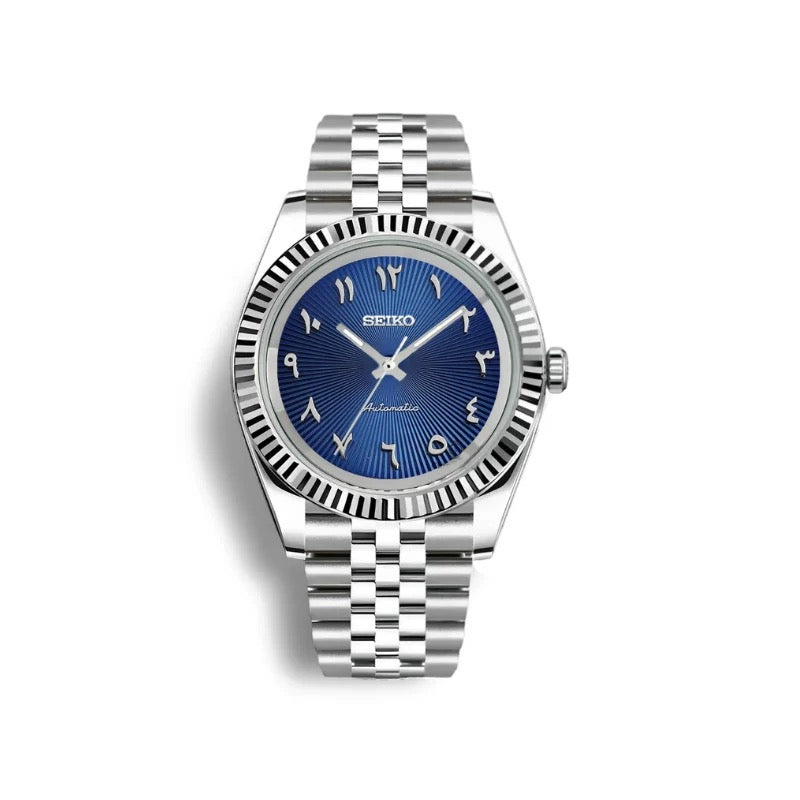 Seiko Mod Datejust Arabian Professional NH35 Watch