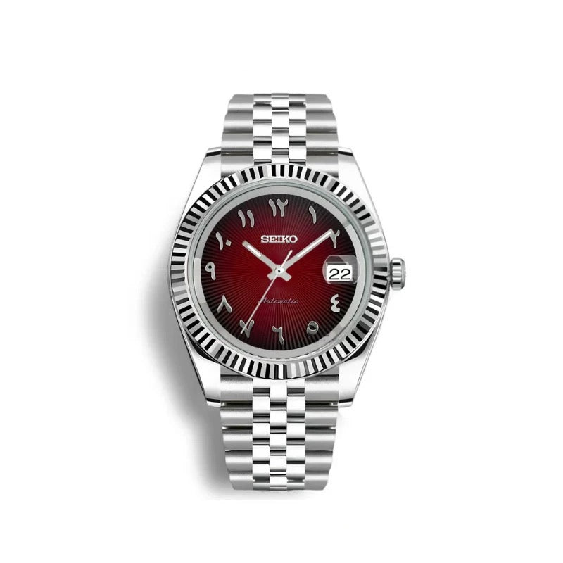 Seiko Mod Datejust Arabian Professional NH35 Watch