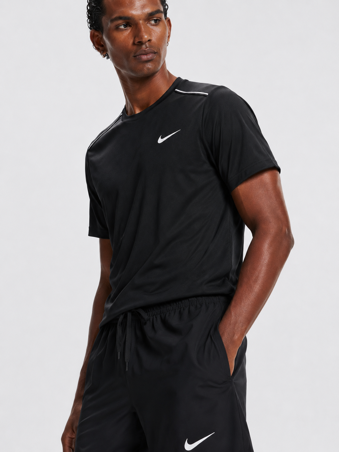 Nike fit full black set