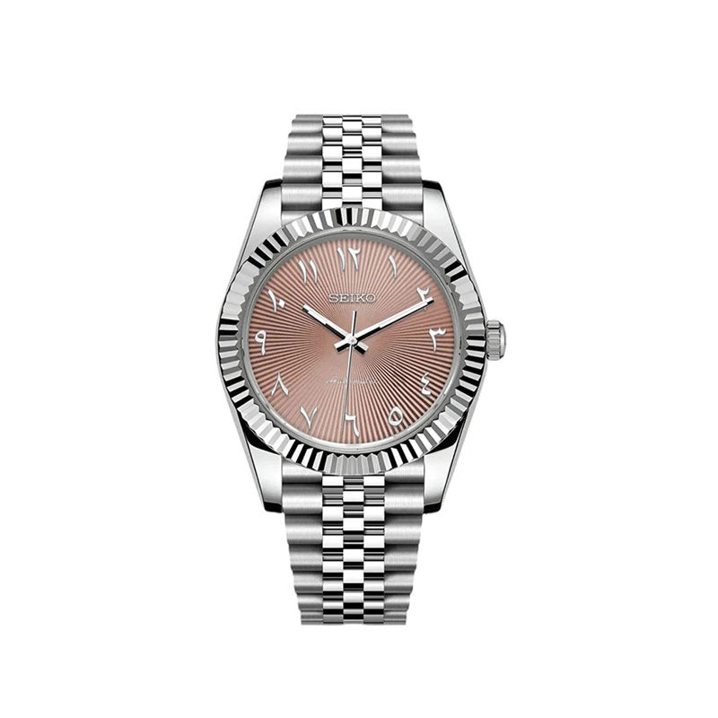 Seiko Mod Datejust Arabian Professional NH35 Watch